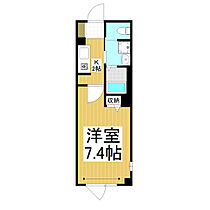 ベルデ南千歳  ｜ 長野県長野市南千歳2丁目（賃貸マンション1K・2階・25.01㎡） その2