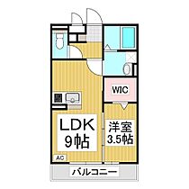 ラメゾンドュブラン 305 ｜ 長野県長野市大字北堀（賃貸アパート1LDK・2階・32.95㎡） その2