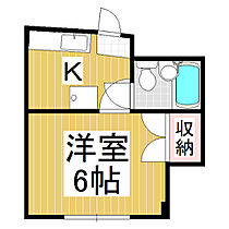 サンライズ  ｜ 長野県長野市大字西長野西長野町（賃貸アパート1K・2階・20.22㎡） その2