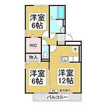 ラフレイシル  ｜ 長野県長野市大字大豆島（賃貸アパート2LDK・2階・56.00㎡） その2