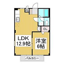 長野県長野市大字金箱（賃貸アパート1LDK・1階・40.04㎡） その2