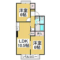 メゾン・グランパス  ｜ 長野県長野市三輪4丁目（賃貸アパート2LDK・2階・50.00㎡） その2