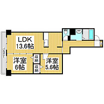 ブリランテサクラ  ｜ 長野県長野市大字鶴賀田町（賃貸マンション2LDK・2階・56.92㎡） その2