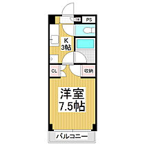 コーポホワイトヒル  ｜ 長野県松本市大字岡田松岡（賃貸マンション1K・3階・24.58㎡） その2