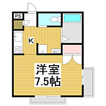 パステル庄内  ｜ 長野県松本市庄内1丁目（賃貸マンション1K・3階・22.68㎡） その2