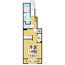 長野県松本市笹部2丁目（賃貸アパート1R・1階・40.78㎡） その2