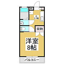 フローレンス県  ｜ 長野県松本市県1丁目（賃貸アパート1K・1階・27.00㎡） その2