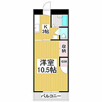 サバービア並柳  ｜ 長野県松本市寿北5丁目（賃貸アパート1K・2階・26.91㎡） その2