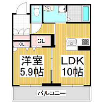 Mast Town Altis  ｜ 長野県松本市寿中1丁目（賃貸マンション1LDK・3階・42.68㎡） その2