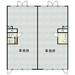 林庄内コーポの間取図画像