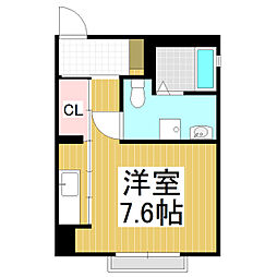 間取図画像 ワンルーム