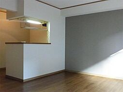 JR湖西線 堅田駅 徒歩9分の賃貸アパート 1階2LDKのリビング/ダイニング