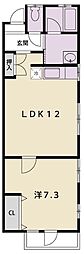 和迩浜西山荘 1LDKの間取図画像