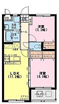 T-スクエアII 302 ｜ 宮崎県都城市南横市町3942-1（賃貸マンション2LDK・3階・52.60㎡） その2