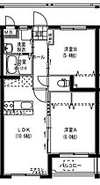 アンシャンテ・I 205 ｜ 宮崎県宮崎市大字本郷北方字草葉2134-3（賃貸マンション2LDK・2階・51.92㎡） その2