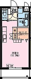 (仮称)恒久南Tマンション ワンルームの間取図画像