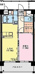 (仮称)潮見町Sマンション 1LDKの間取図画像