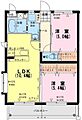 グランソレイユ3階5.9万円
