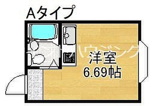 大阪府大阪市住吉区住吉１丁目(賃貸マンション1R・1階・15.50㎡)の写真 その2