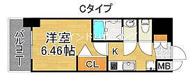 大阪府大阪市住之江区南加賀屋２丁目（賃貸マンション1K・15階・21.68㎡） その2