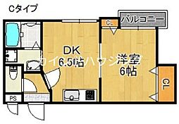 間取図画像 1DK