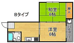 シャルム山坂 2階