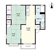 ベルメゾン久保田 A102 ｜ 佐賀県佐賀市久保田町大字久富（賃貸アパート2LDK・1階・48.44㎡） その2