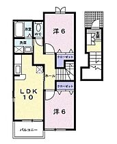 ウエストヒルズ05 B203 ｜ 佐賀県小城市牛津町牛津（賃貸アパート2LDK・2階・57.22㎡） その2