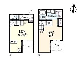 プレミアムアイランド長神田IX 906 ｜ 佐賀県小城市三日月町長神田（賃貸アパート1LDK・1階・48.25㎡） その2