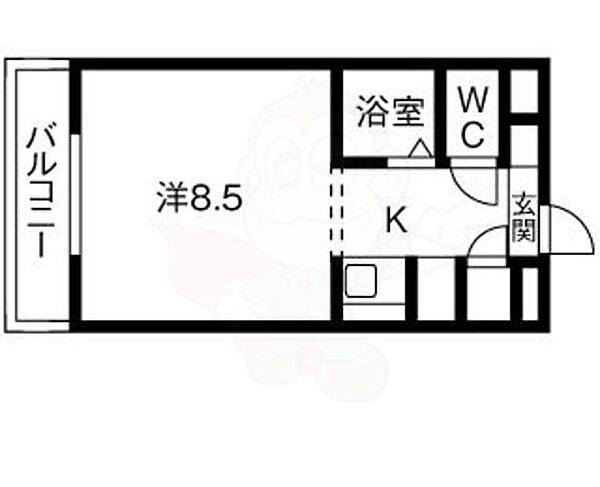 グランドハイネス御成 ｜愛知県名古屋市北区平安２丁目(賃貸マンション1K・4階・25.00㎡)の写真 その2