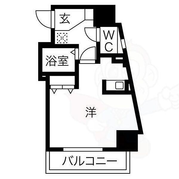 グレイス吹上 ｜愛知県名古屋市千種区千種通５丁目(賃貸マンション1K・5階・22.53㎡)の写真 その2