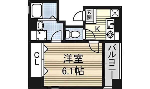 愛知県名古屋市中区新栄３丁目(賃貸マンション1K・6階・24.45㎡)の写真 その2