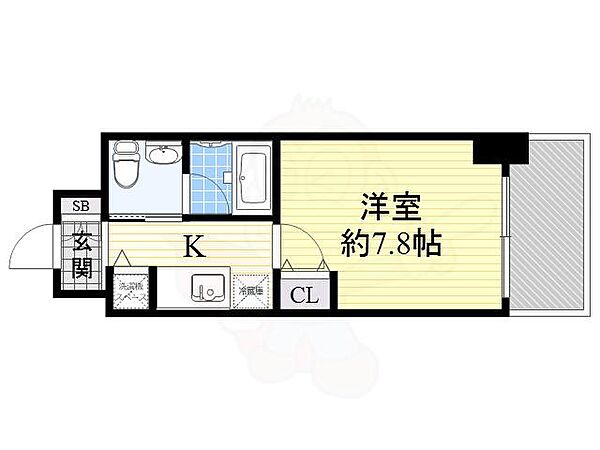 愛知県名古屋市中区丸の内２丁目(賃貸マンション1K・15階・25.95㎡)の写真 その2