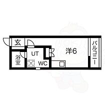 愛知県名古屋市西区花の木３丁目（賃貸アパート1R・3階・18.76㎡） その2