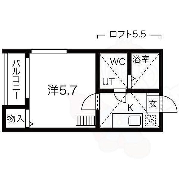 グレイスあおなみ ｜愛知県名古屋市中川区明徳町３丁目(賃貸アパート1K・1階・18.64㎡)の写真 その2