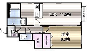 愛知県名古屋市北区天道町３丁目11番1号（賃貸アパート1LDK・1階・43.68㎡） その2