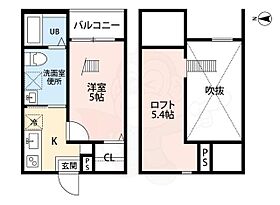 愛知県名古屋市西区香呑町５丁目35番（賃貸アパート1K・1階・20.44㎡） その2