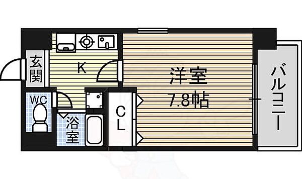 ルミエール本陣 ｜愛知県名古屋市中村区本陣通３丁目(賃貸マンション1K・2階・24.12㎡)の写真 その2