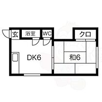 第1七福荘  ｜ 愛知県名古屋市千種区千種１丁目19番11号（賃貸アパート1DK・2階・23.00㎡） その2