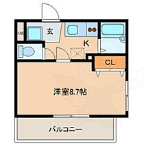 グランドハイツ21  ｜ 愛知県名古屋市西区枇杷島１丁目18番6号（賃貸マンション1K・2階・24.84㎡） その2