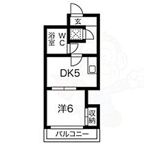 メゾン福谷1  ｜ 愛知県名古屋市南区城下町３丁目45番（賃貸マンション1DK・2階・39.58㎡） その2