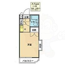 メゾンドサピッド  ｜ 愛知県名古屋市昭和区八事富士見（賃貸マンション1R・1階・17.08㎡） その2