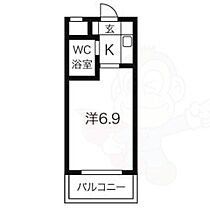 ドール滝子  ｜ 愛知県名古屋市瑞穂区竹田町３丁目22番（賃貸マンション1K・5階・17.36㎡） その2