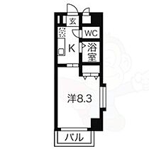 びい5堀田  ｜ 愛知県名古屋市瑞穂区惣作町２丁目2番（賃貸マンション1K・7階・24.88㎡） その2