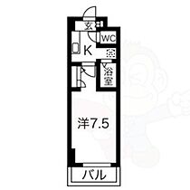 プロビデンスHAST守山  ｜ 愛知県名古屋市守山区廿軒家（賃貸マンション1K・2階・24.08㎡） その2