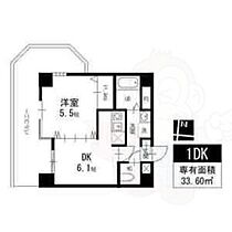 エミネンス石川橋  ｜ 愛知県名古屋市瑞穂区松月町１丁目（賃貸マンション1DK・2階・33.60㎡） その2