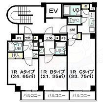 愛知県名古屋市中区大須３丁目（賃貸マンション1K・5階・21.35㎡） その7