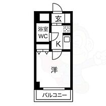 ブリッヂガーデンNAGONO  ｜ 愛知県名古屋市西区那古野１丁目（賃貸マンション1K・5階・19.50㎡） その2