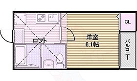 愛知県名古屋市北区生駒町４丁目76番3号（賃貸アパート1K・1階・21.24㎡） その2