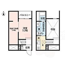 Ｌａ　ｃａｓａ　ｆｅｌｉｃｅ（ラカーザフェリーチェ）  ｜ 愛知県名古屋市南区滝春町（賃貸アパート1R・2階・22.14㎡） その2